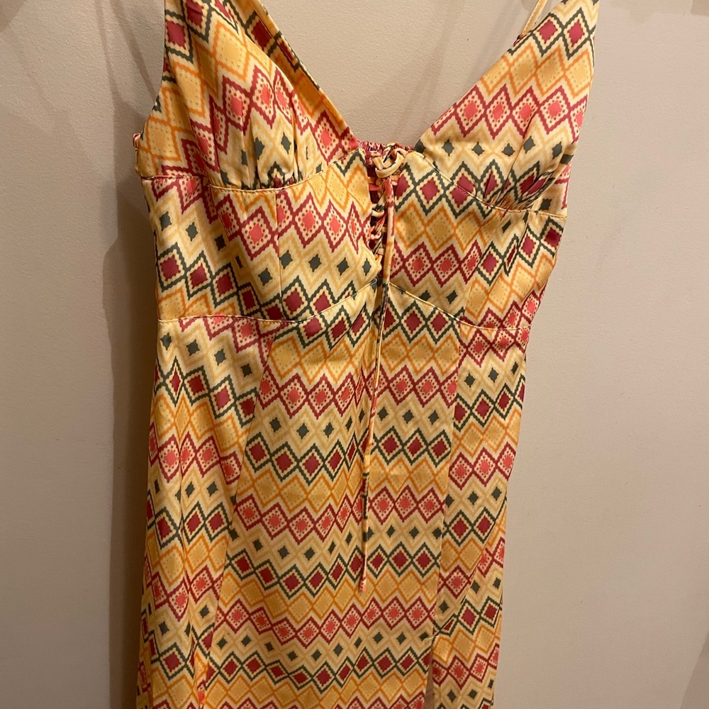 Urban Outfitters Tie-front MIDI Dress with Split